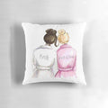 Bride and Maid of Honor Pillow - Wedding Gifts and Bridal Shower Gifts for the Bride, Maid of Honor, and Best Friend