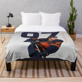 Connor McDavid inspired plush blanket