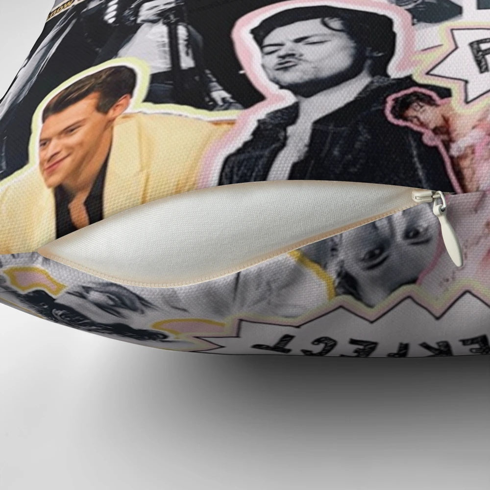 Personalized Harry Potter-themed decorative throw pillow