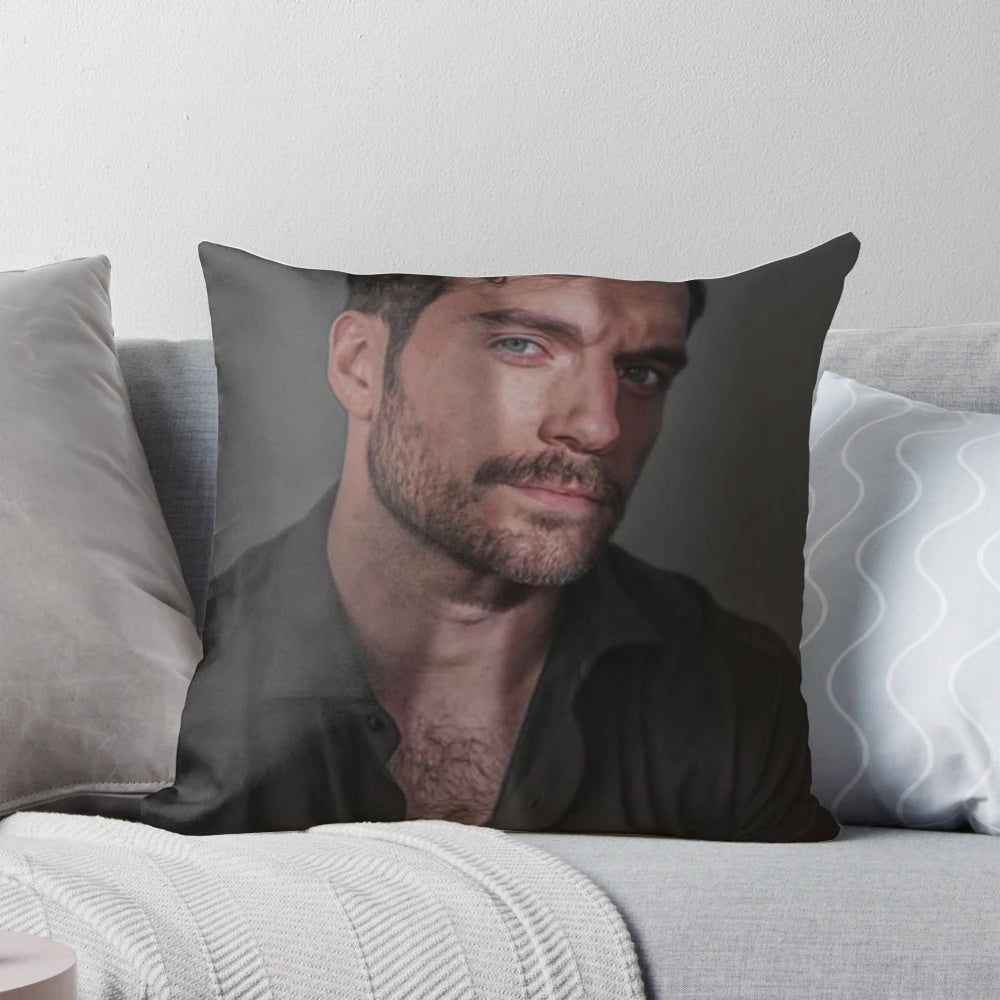 Henry Cavill Pillow - Customize with Your Favorite Celebrity