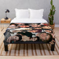 Ian Somerhalder Photo Collage Plush Blanket