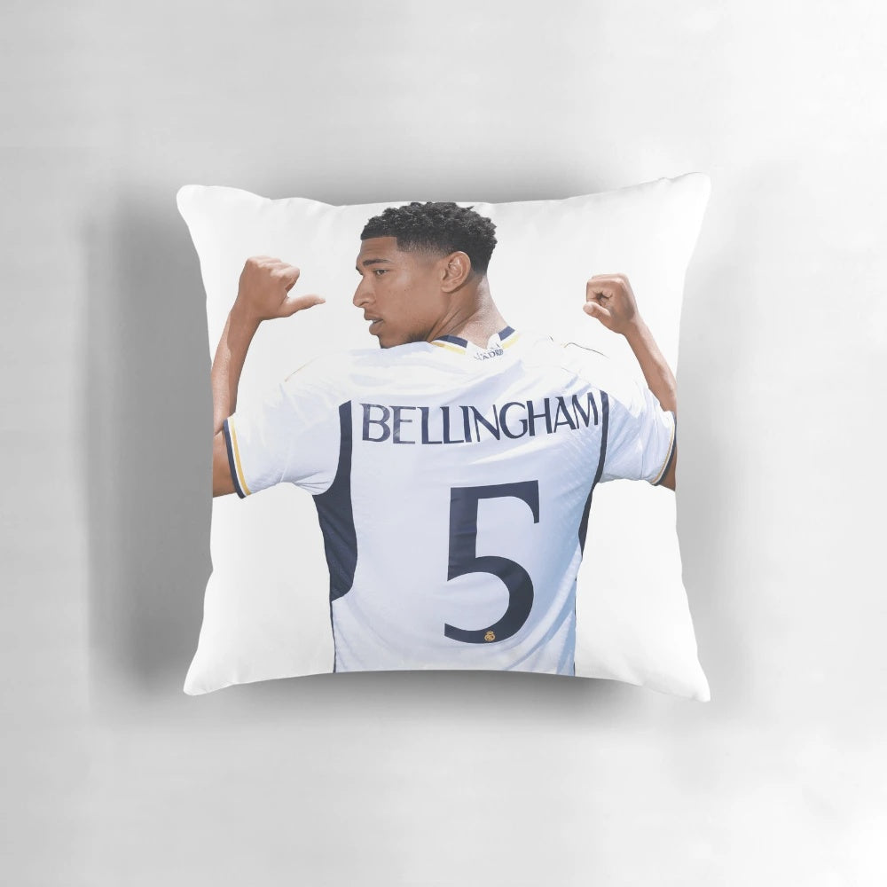Jude Bellingham Footballer Pillow with Customizable Design
