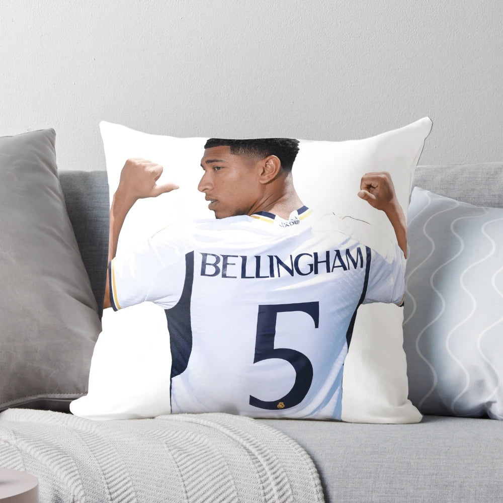 Jude Bellingham Footballer Pillow with Customizable Design