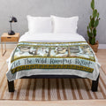 Where the Wild Things Are Inspired Personalized King Name Plush Blanket