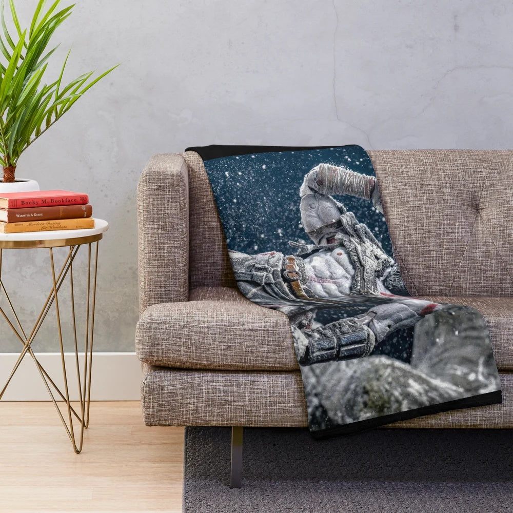 Kratos Plush Blanket with Soft and Cozy Design