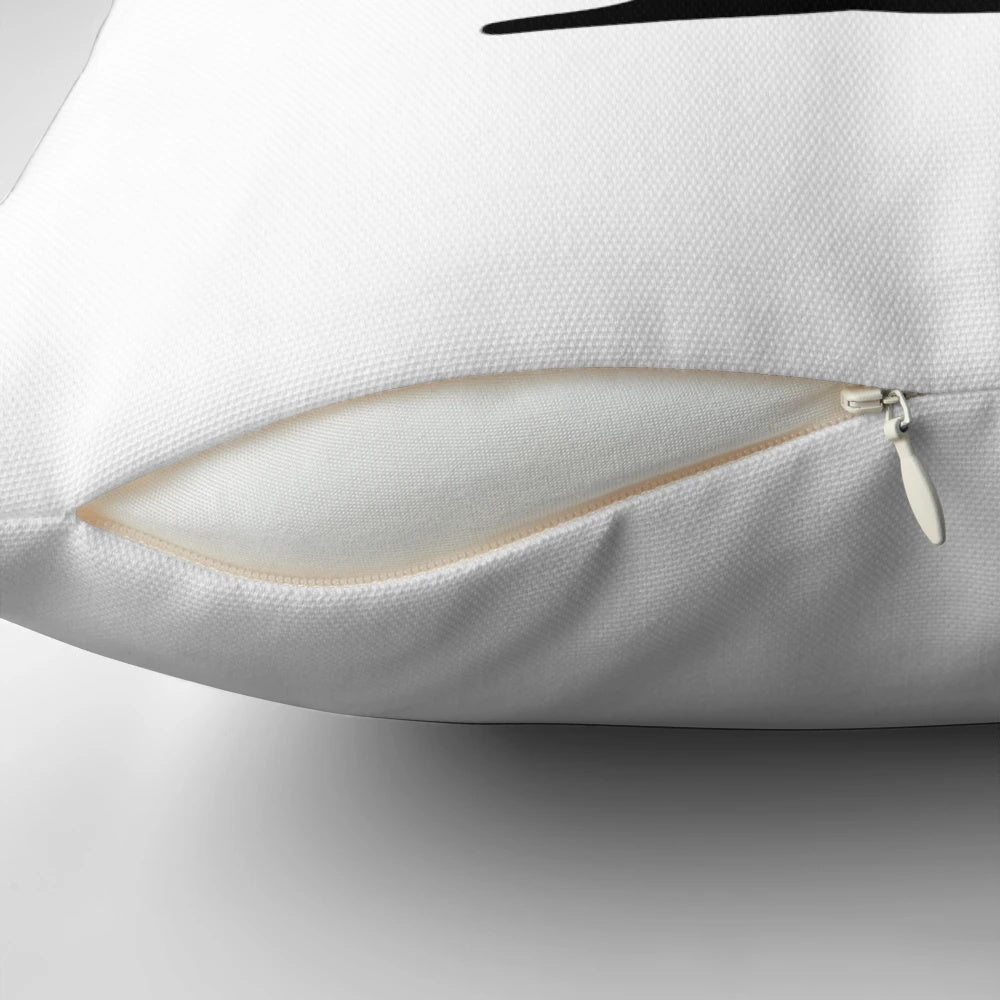 Stylish Personalized Pillow with Letter E Initial
