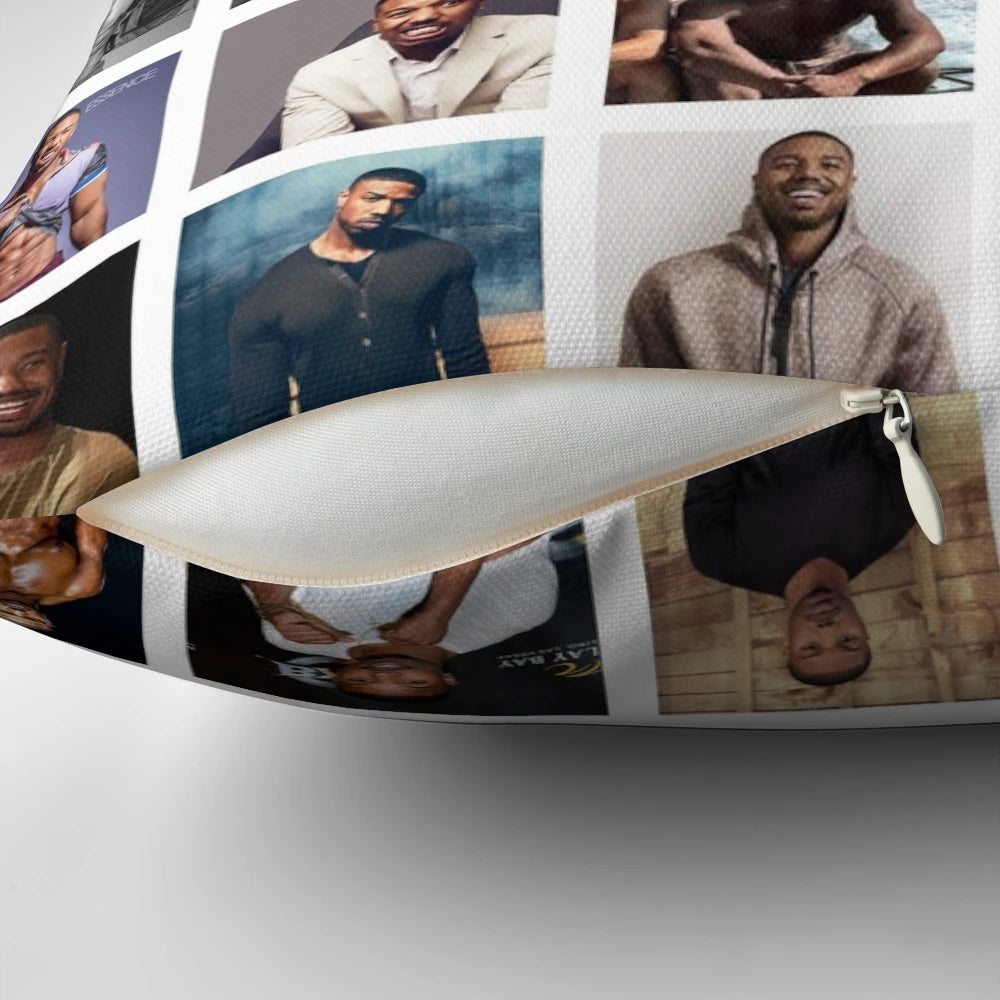 Personalized Michael B. Jordan Inspired Pillow
