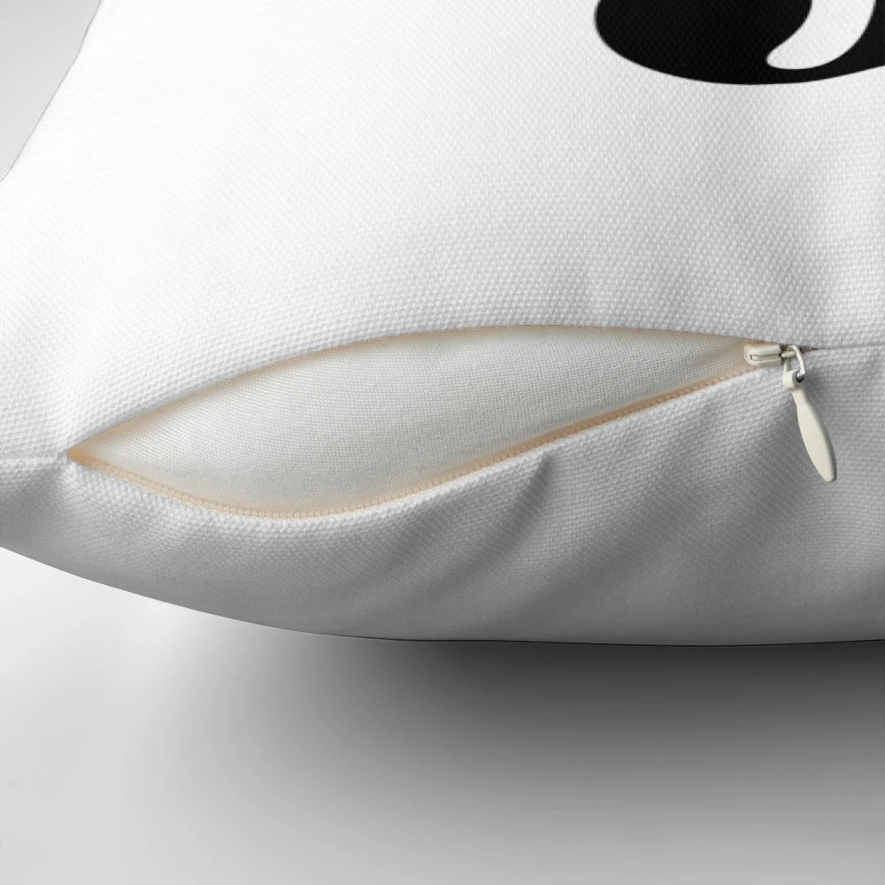 Monogram Pillow with the Letter J