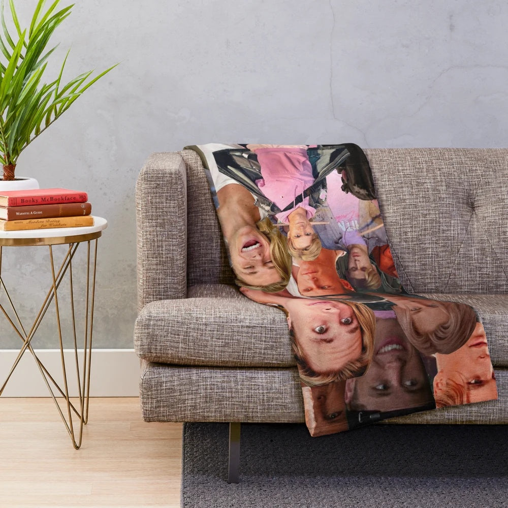 Owen Joyner Photo Collage Plush Blanket