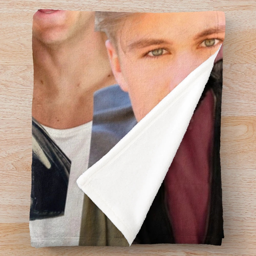 Owen Joyner Photo Collage Plush Blanket