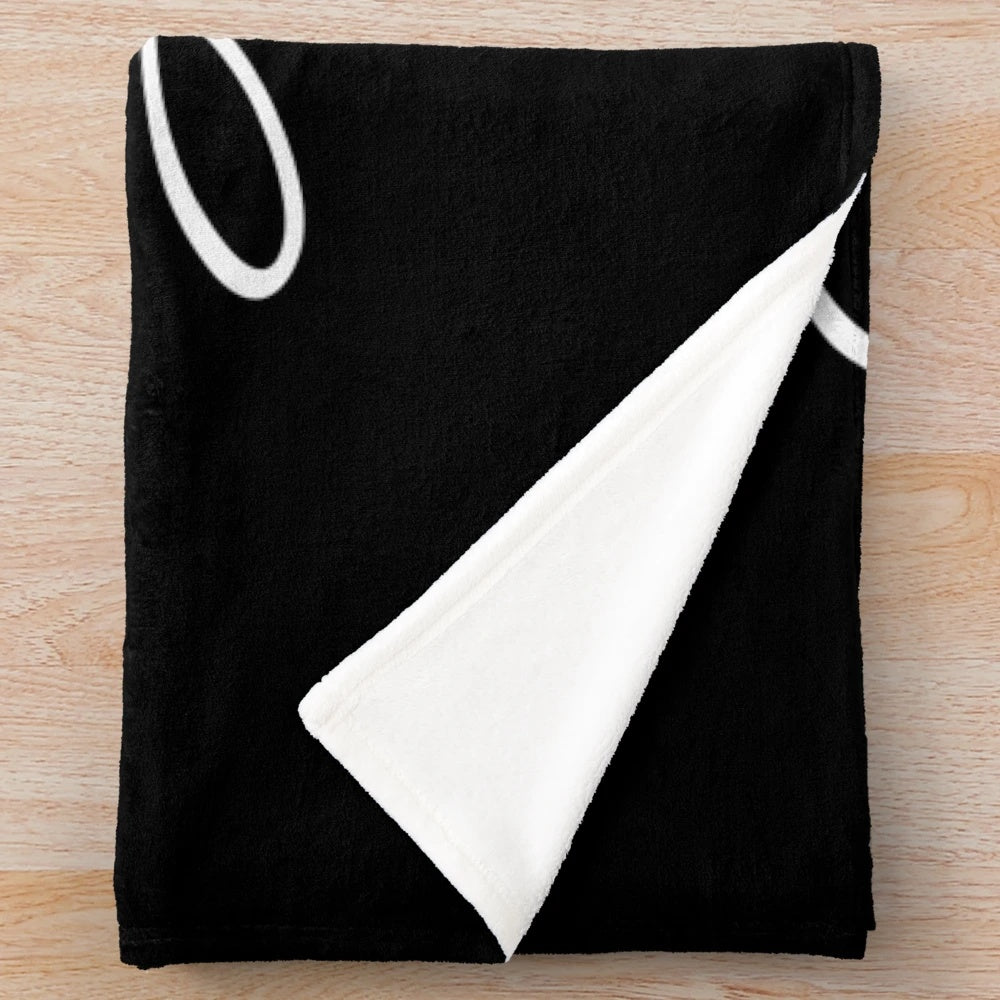 Personalized plush blanket with a cute and playful design
