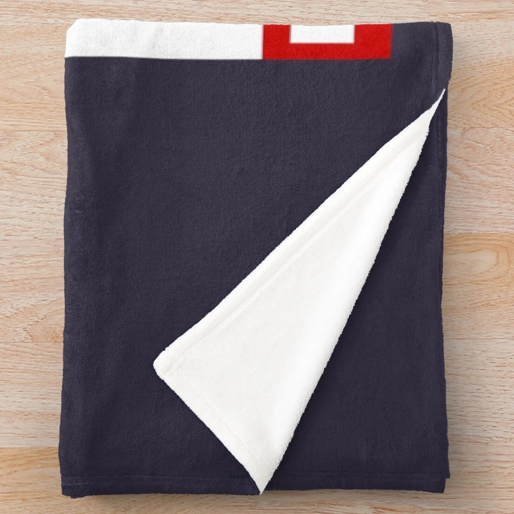 Personalized plush blanket with a cozy and soft design, perfect gift for Laura