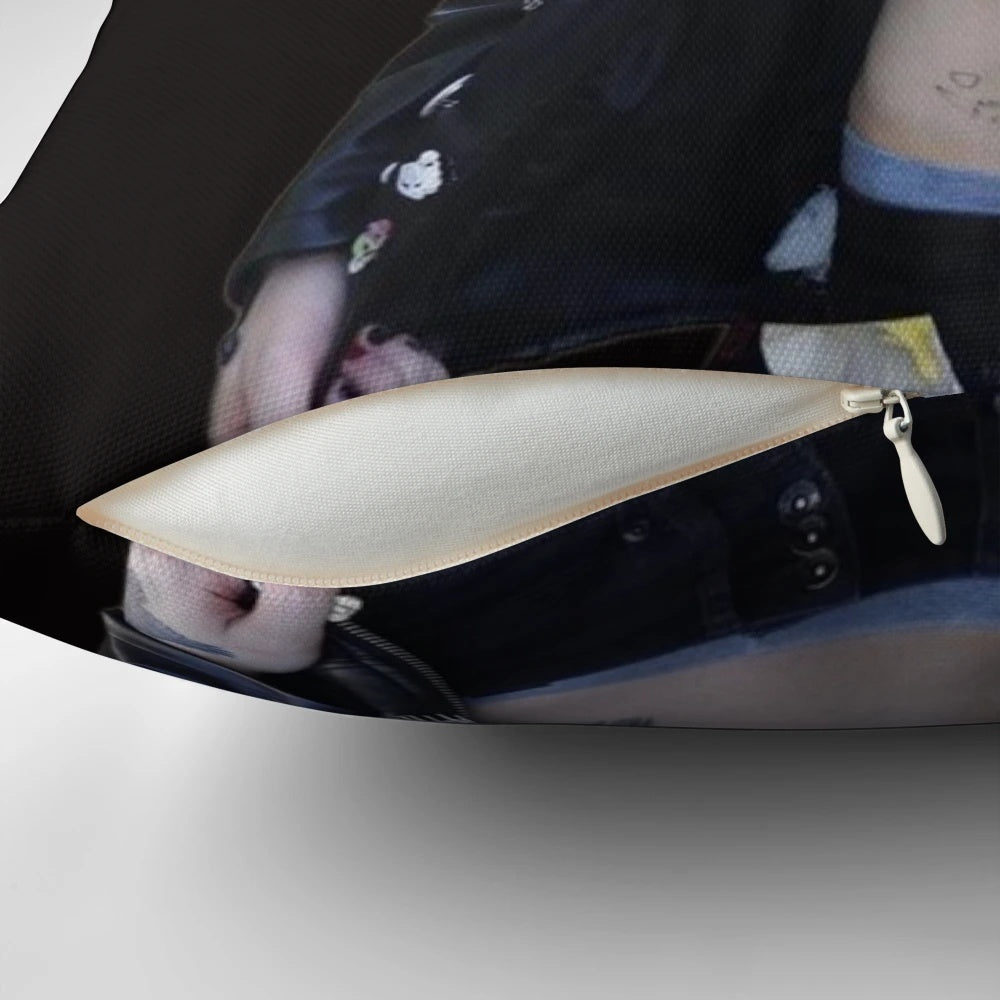 Personalized custom pillow featuring the text "Someone So Amazing" designed by Johnnie Guilbert