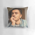 A high-quality pillow featuring an image of professional football player Jack Grealish.