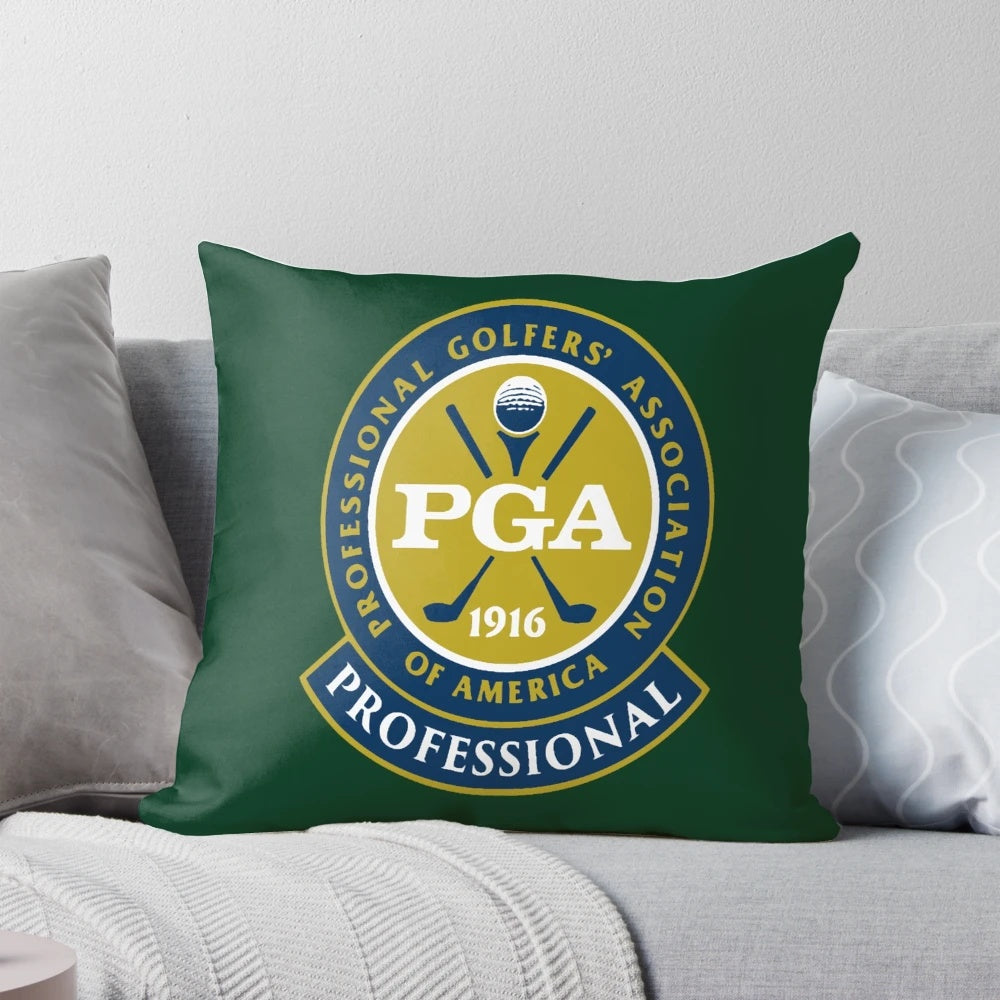 PGA TOUR Golf Pillow with Tiger Woods, Masters, and US Open Imagery