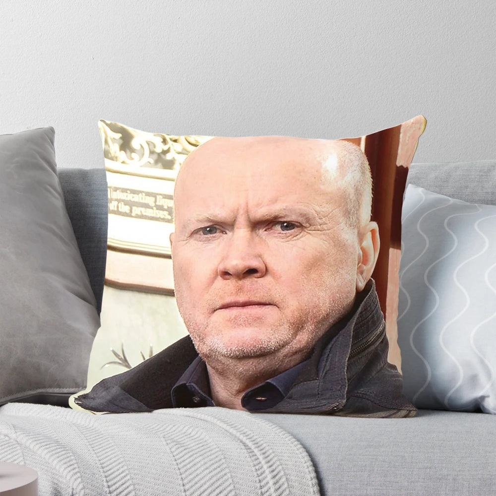 Phil Mitchell Eastenders Inspired Pillow with Steve McFadden