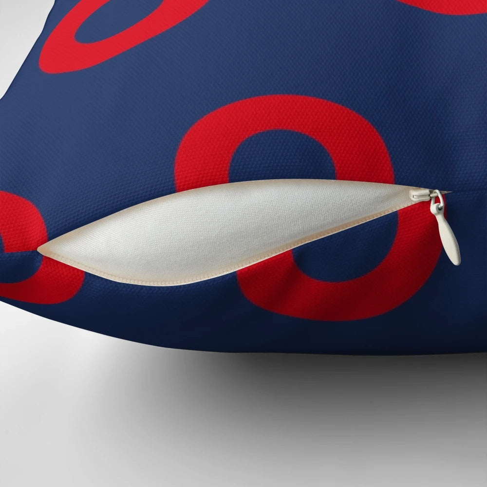 Phish Fishman Donut Pattern Pillow - Officially Licensed Phish Merchandise