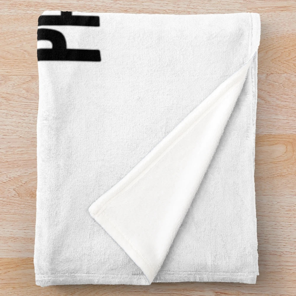 Photographer's Plush Blanket with Camera and Photography Gear