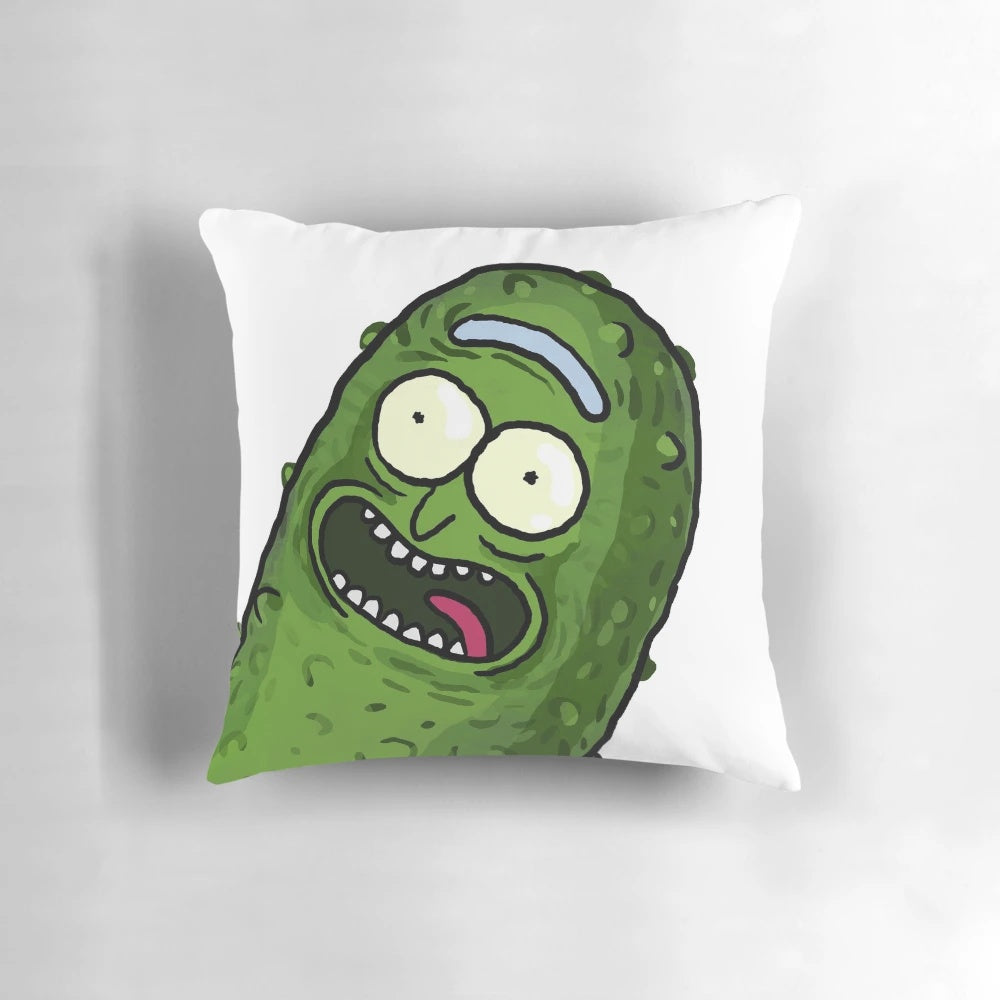 Pickle Rick Pillow - Officially Licensed Rick and Morty Home Decor