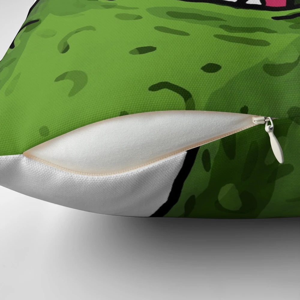 Pickle Rick Pillow - Officially Licensed Rick and Morty Home Decor