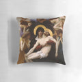 Pieta Chiffon religious wall art depicting Jesus Christ and the Virgin Mary