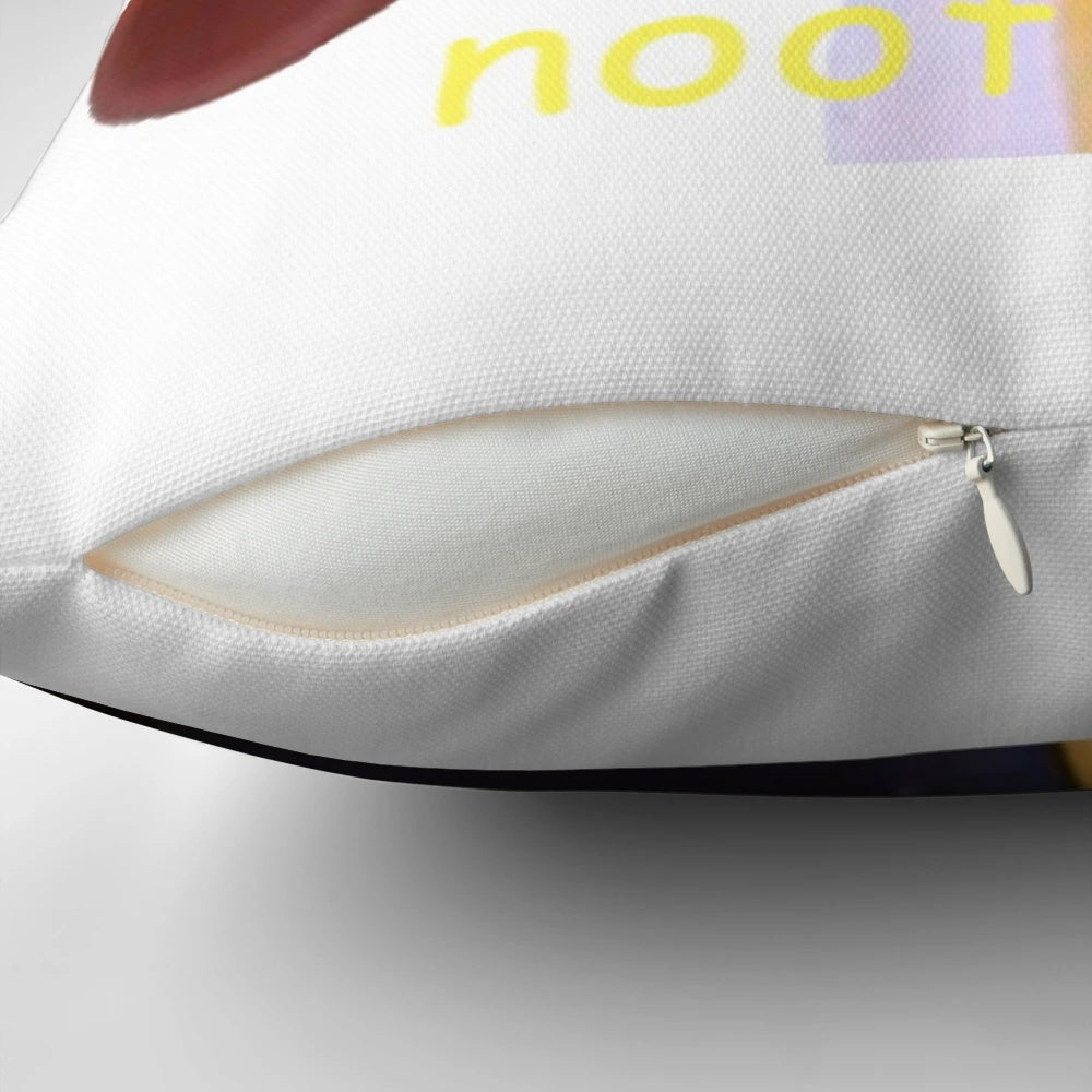 Pingu Noot Noot Meme Pillow - Soft, Stylish Novelty Cushion with Iconic Pingu Character
