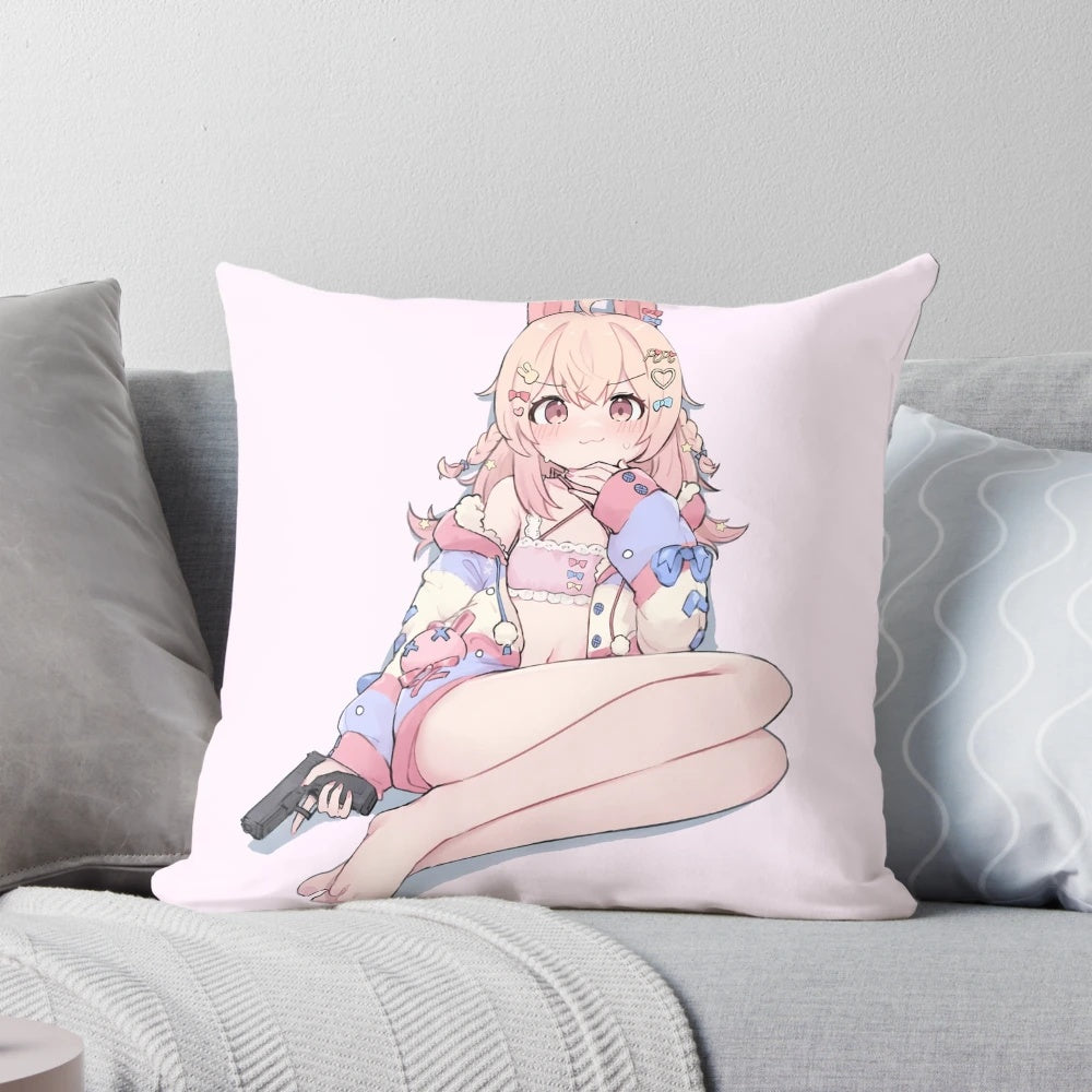 Pipkin Pippa Anime Gun Pillow - Cute VTuber Collectible