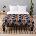 Pitbull-Inspired Plush Blanket with Worldwide Design