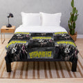 Pitch Perfect inspired plush blanket with movie characters and logo