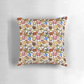 Stardew Valley animals pixel art design on a plush, comfortable pillow