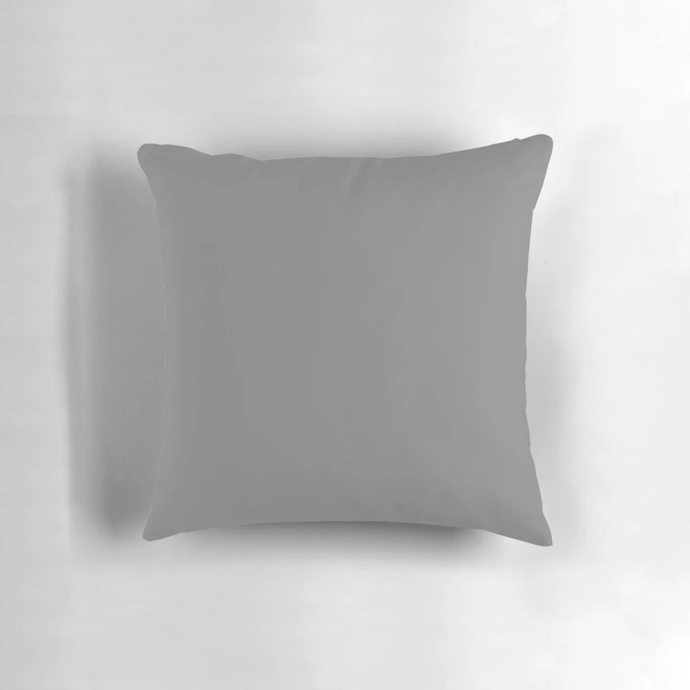Plain grey pillow in a variety of shades
