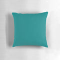 Plain teal pillow with over 100 turquoise, aqua, and cyan shades available on OzCushions
