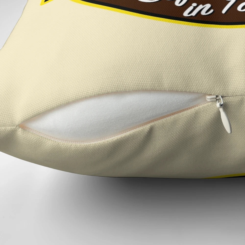 Planes, Trains & Automobiles" Braidwood Inn Motel Pillow
