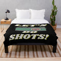 Camera-themed plush blanket with a playful design for photographers and film enthusiasts