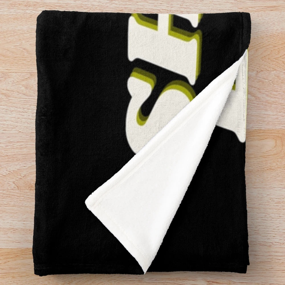 Camera-themed plush blanket with a playful design for photographers and film enthusiasts