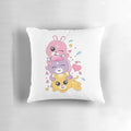 Colorful and adorable pillow characters encouraging learning and imagination