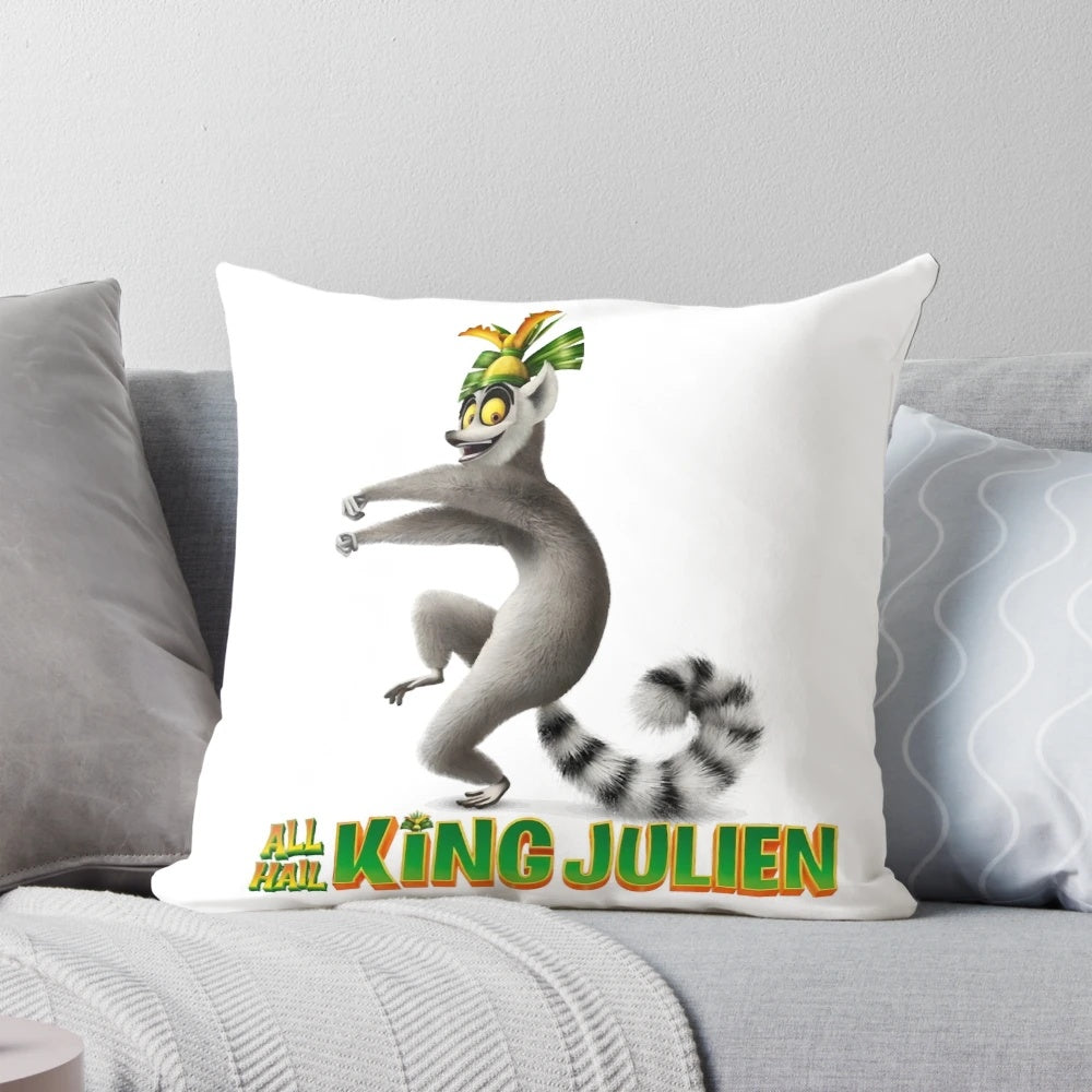 King Julien Pillow from the Animated Series Madagascar