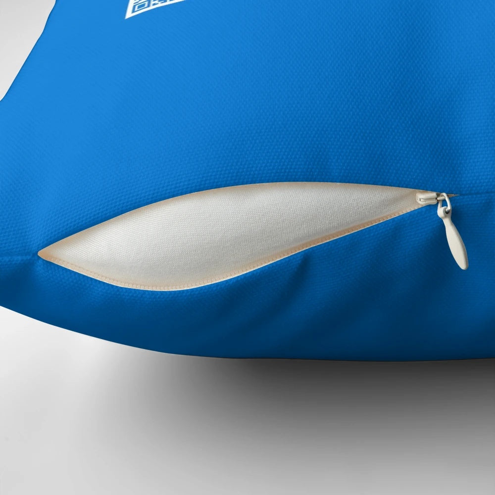 Colorful pillow depicting the Windows blue screen of death error