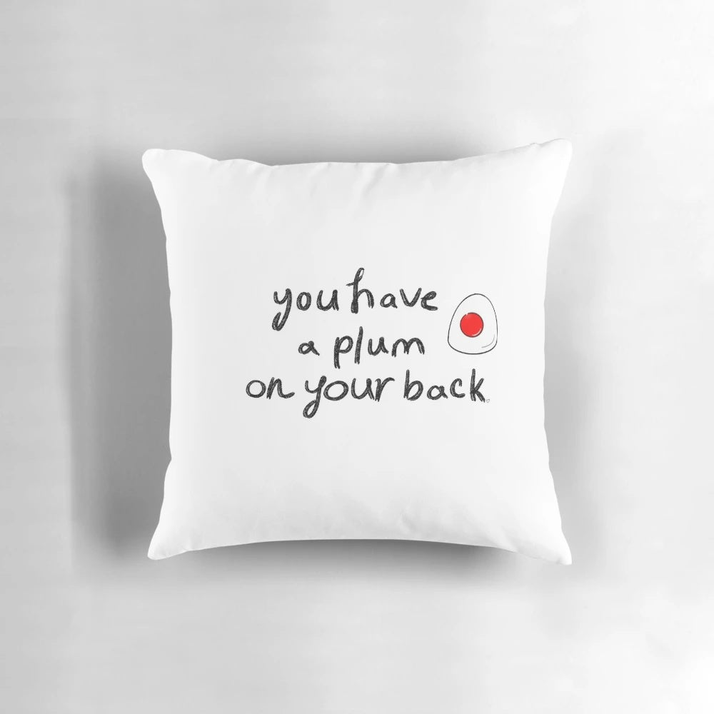 Plum Anime Inspired Decorative Pillow