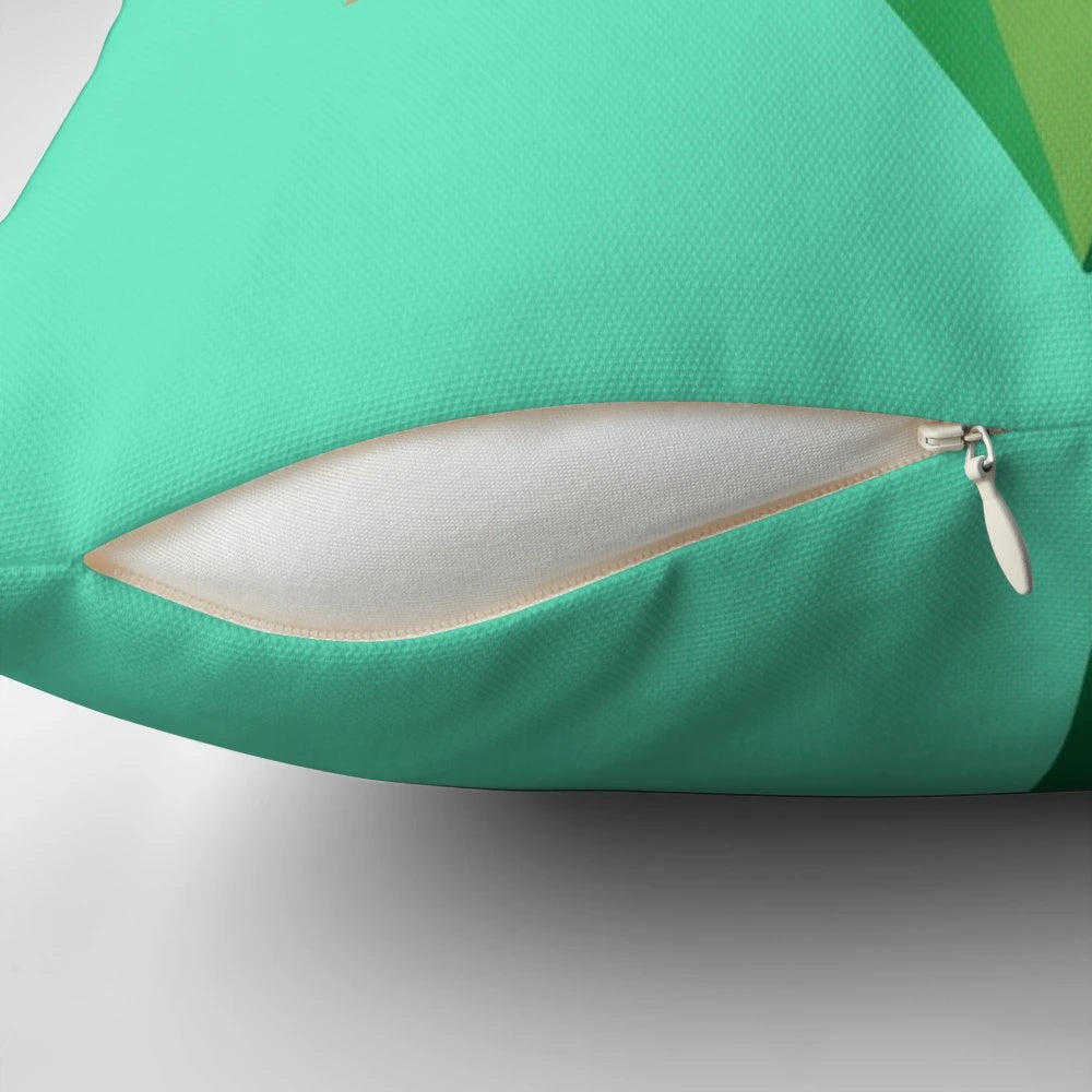 Plumbob-shaped pillow inspired by the popular Sims video game series