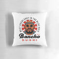 Bancho Sushi Emblem Pillow featuring the beloved character Dave the Diver from the popular video game