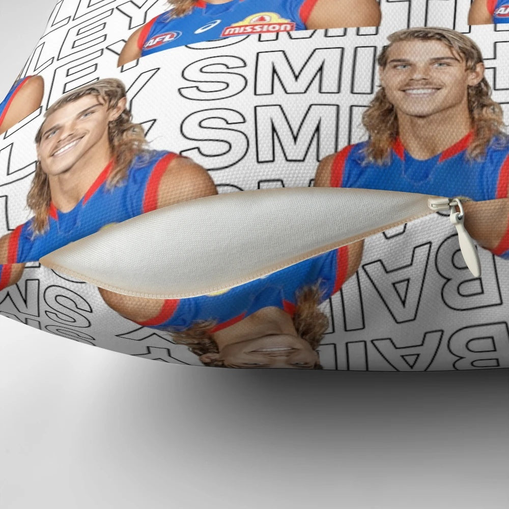 Soft, cozy pillow inspired by Bailey Smith