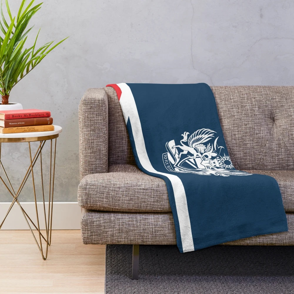 British Airways Landor Livery Plush Blanket
