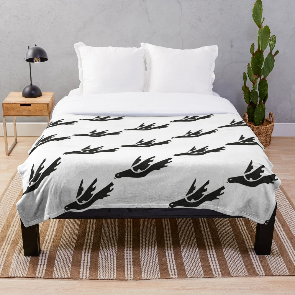 Thursday Band Inspired Plush Blanket