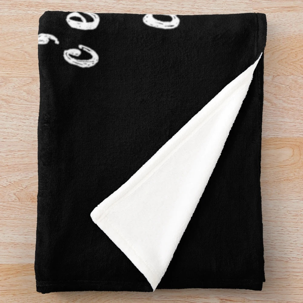 Cozy plush blanket with Serge Gainsbourg quote design