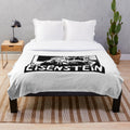 Plush blanket with image of Sergei Eisenstein, the renowned Soviet film director known for his pioneering work in montage