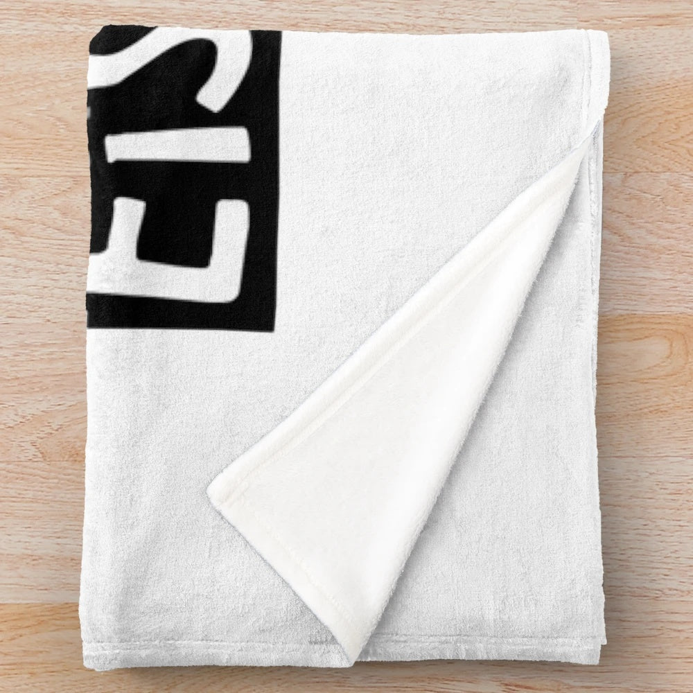 Plush blanket with image of Sergei Eisenstein, the renowned Soviet film director known for his pioneering work in montage