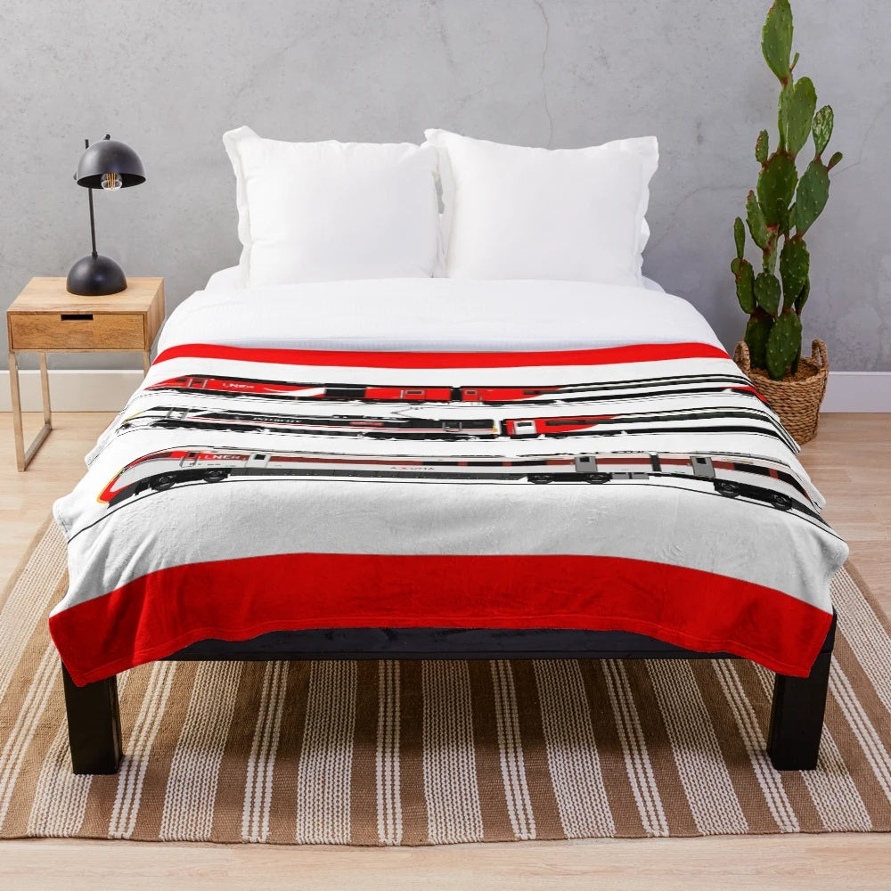 LNER Locomotives Plush Blanket