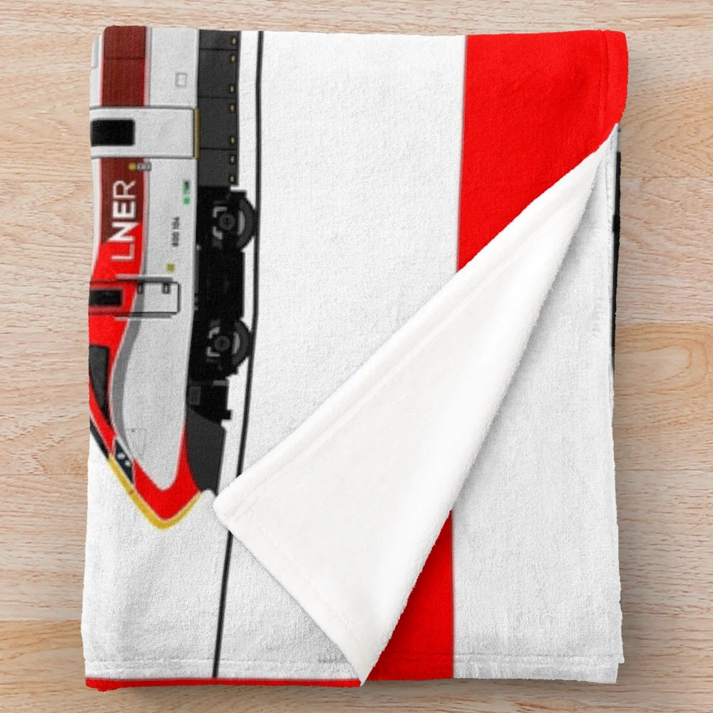 LNER Locomotives Plush Blanket