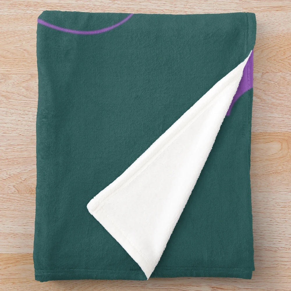 Robbie Williams logo plush blanket